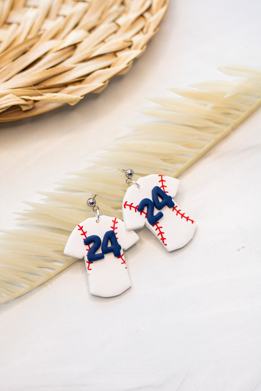 Custom Baseball Seam Jersey Dangles- Base Knox Royals