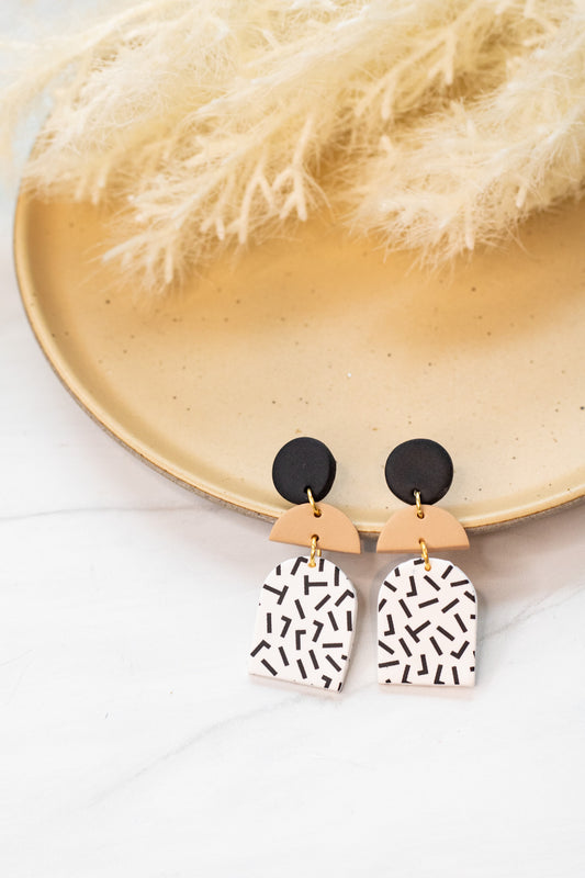 WS Neutral Sprinkle Dangles