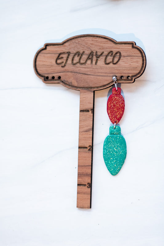 WS Red/Green Bulb Dangles