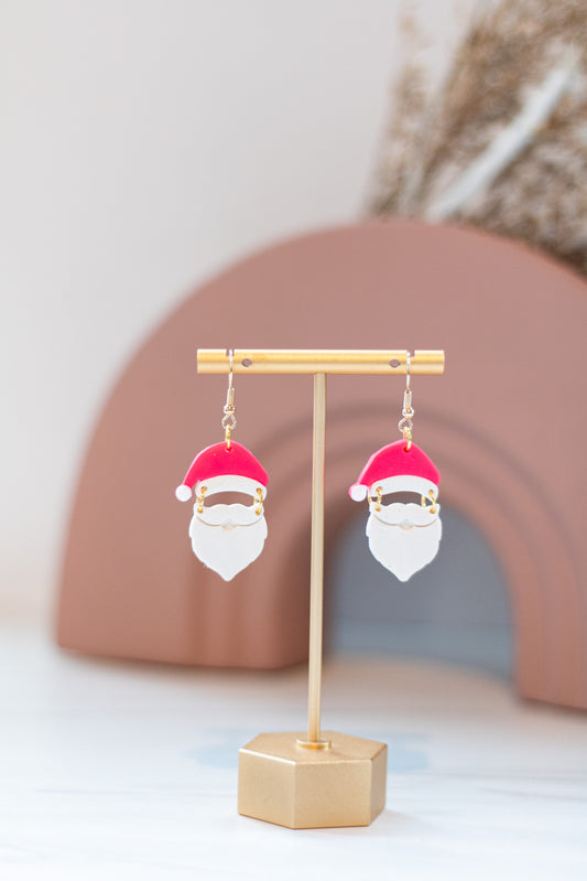 WS Hot Pink Santa Dangles