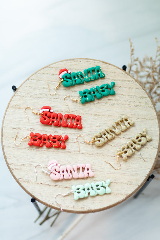 WS Santa Baby Dangles
