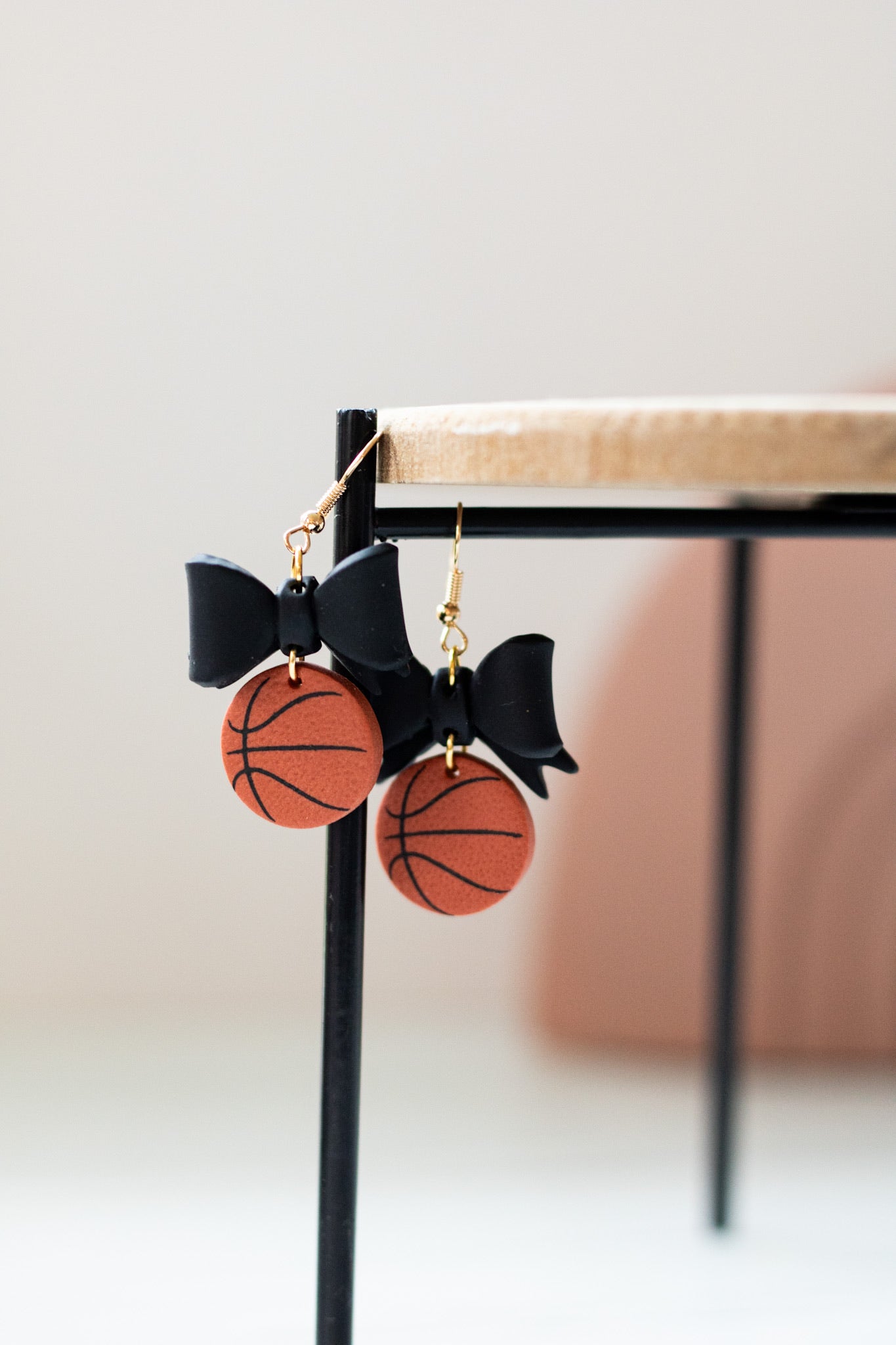 Baseball Bow Dangles