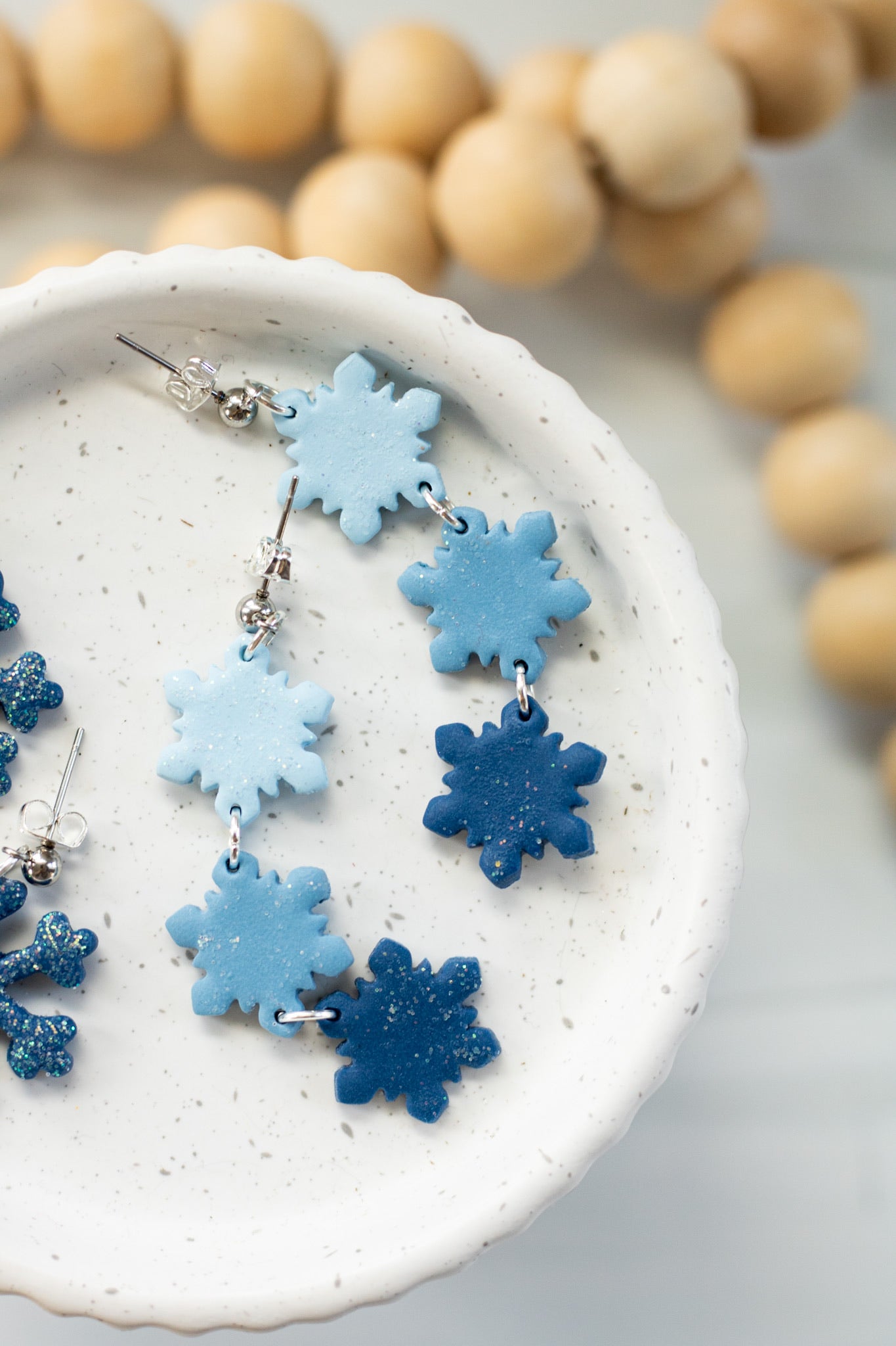 Blue Snowflake Collection