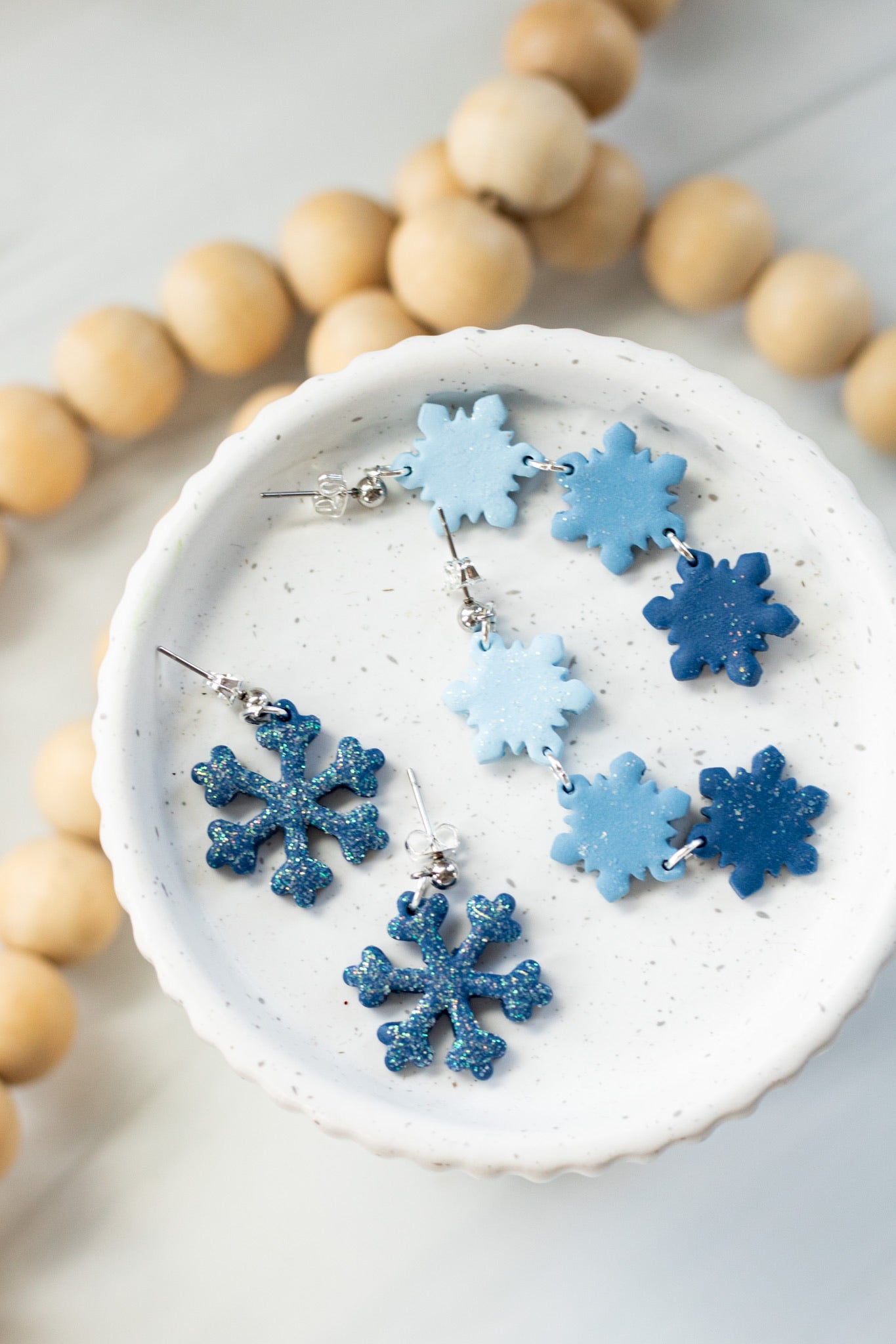 Blue Snowflake Collection