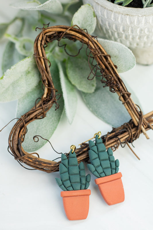 WS Potted Snake Plant Dangles
