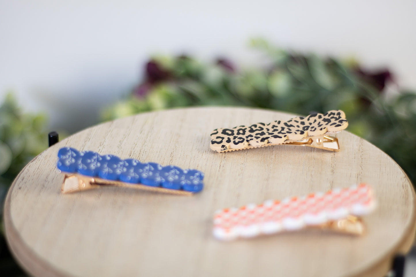 Printed Barrettes