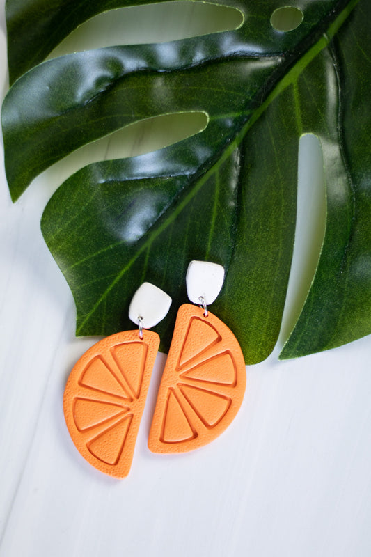 WS Statement Orange Dangles