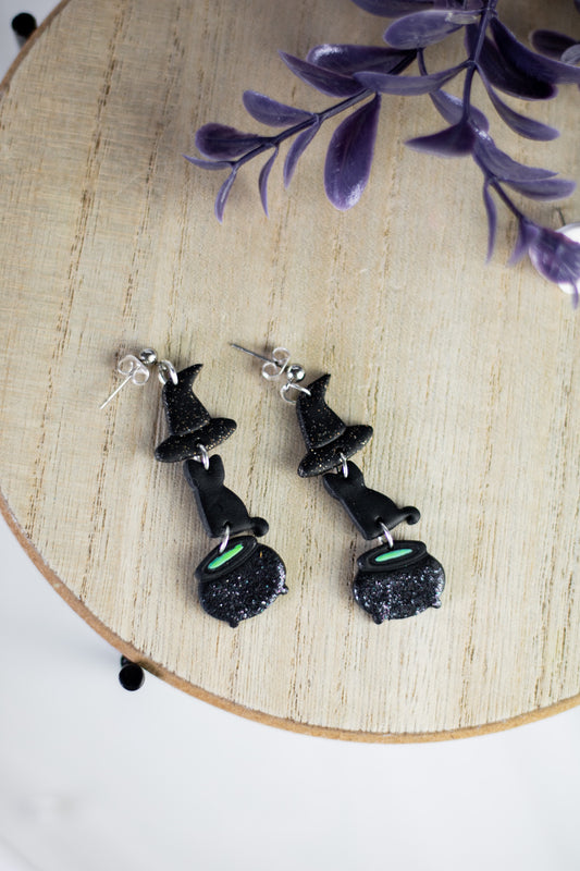 WS Witchy Cauldron Dangles
