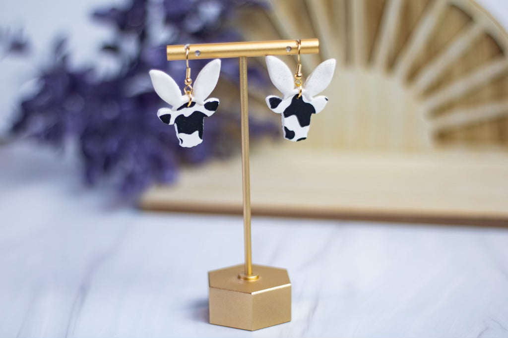 Bunny Cow Dangles