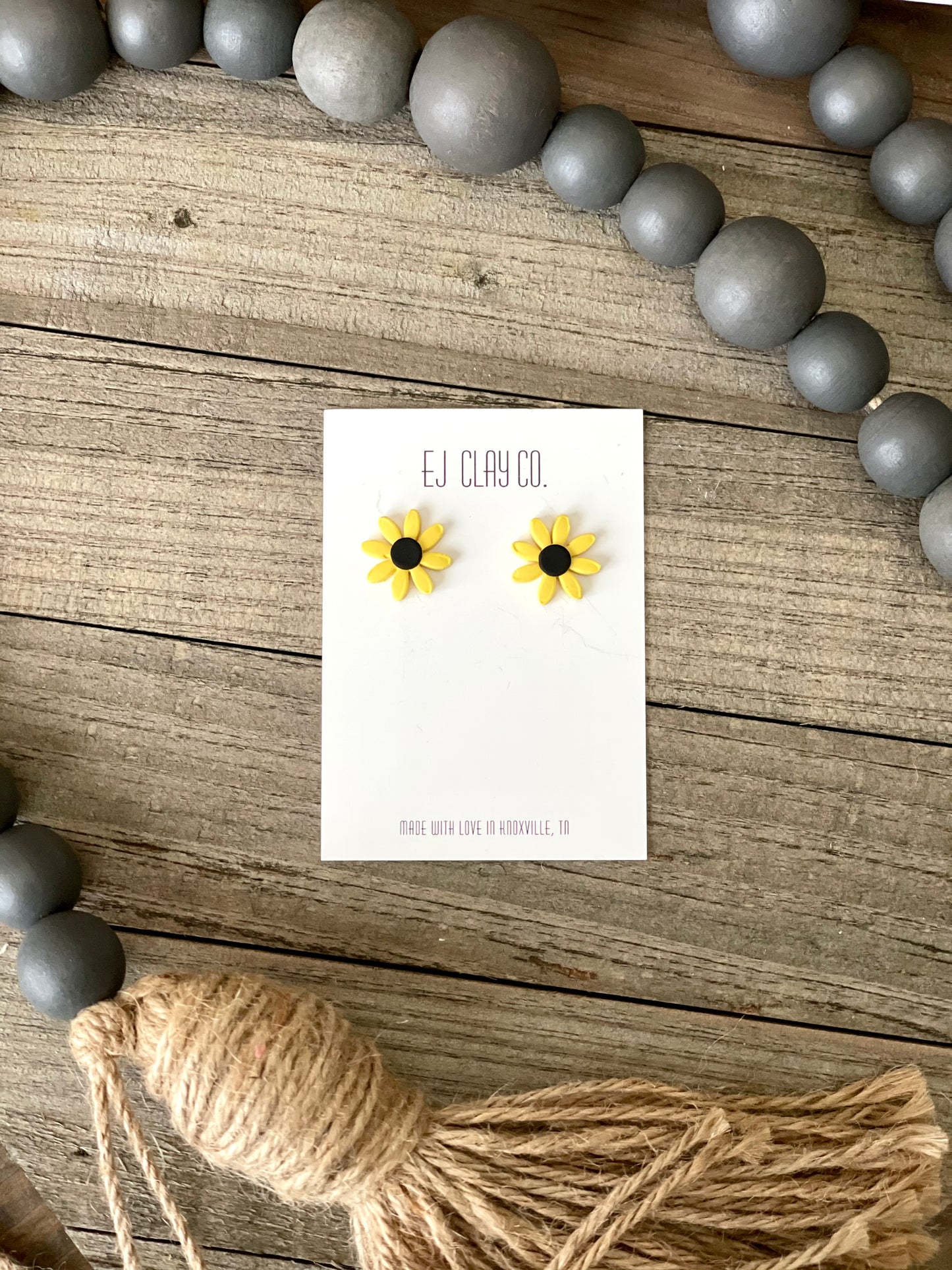 Sunflower Studs