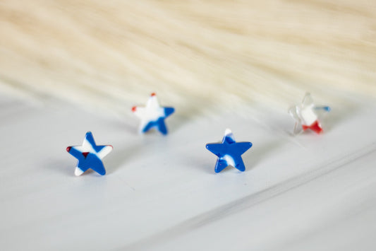 WS Acrylic Star Studs