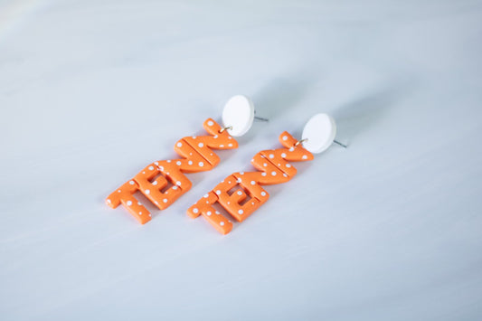 WS TENN polka dot dangles