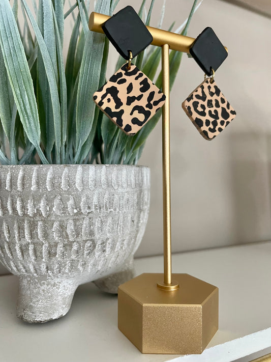 WS Leopard Dangles