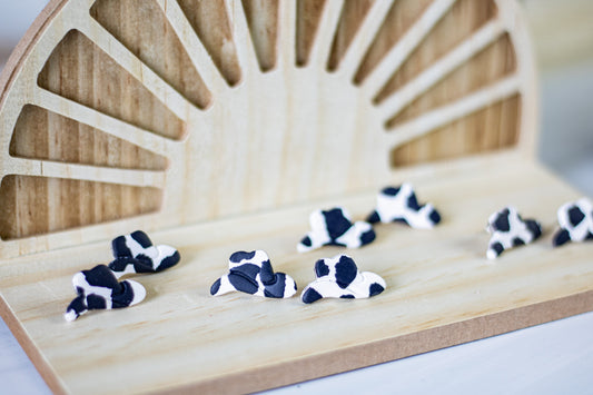 WS cow print cowboy hats