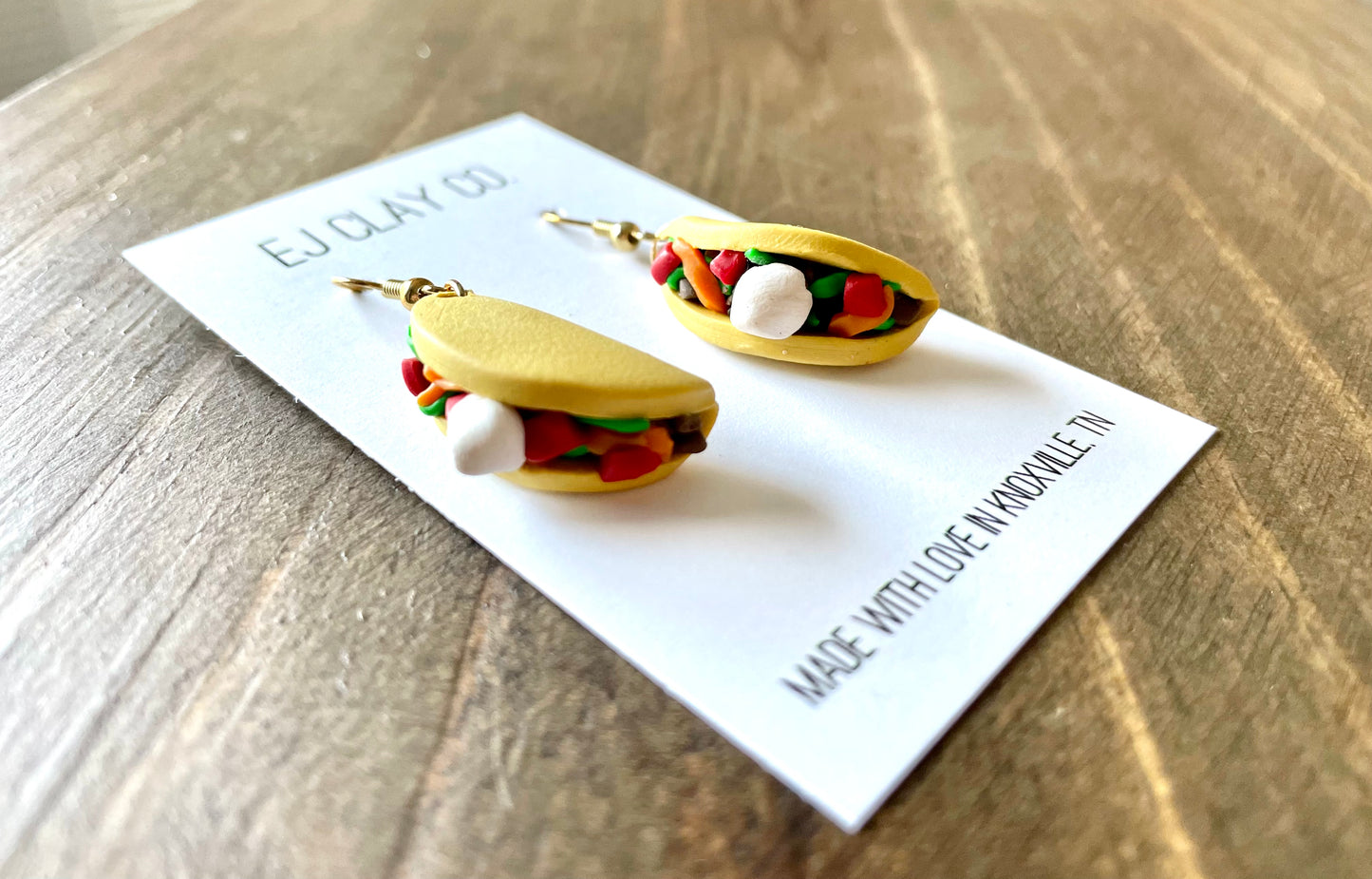 Taco Earrings