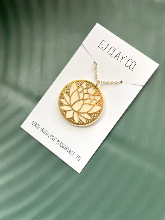 WS Lotus Necklace