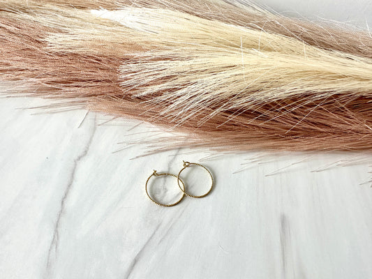 WS Mini Braided Hoops