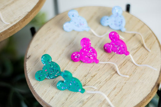 WS Glitter Mouse Balloon Collection