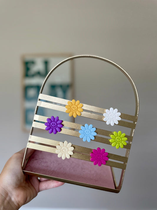 Flower Smiley Magnets