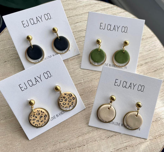 WS Stud Hoop Dangles