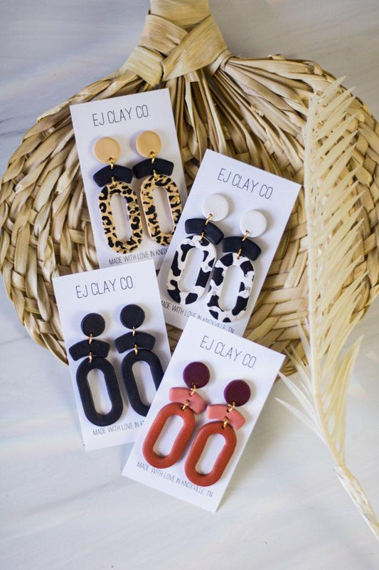WS Three Tier Oval Dangles