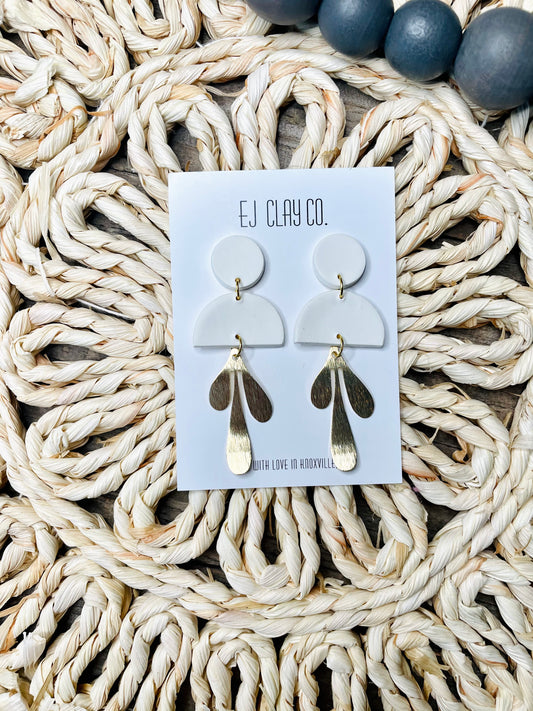 WS White Leaf Dangle
